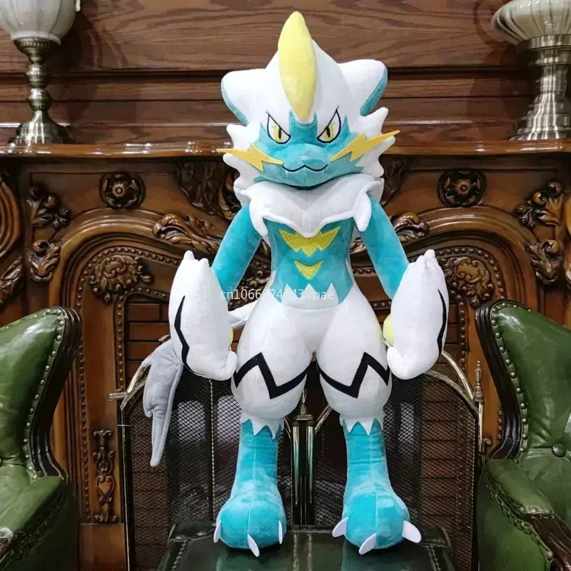 190cm New Super Big Size Pokemon Zeraora Skin Plush Toy Set Anime Pocket Plushies Pillow Cartoon Soft Shell with Zipper Diy Gift