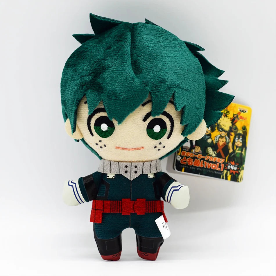 Anime 15-27cm My Hero Academia Plush Toys Cartoon Izuku Midoriya Katsuki Bakugou Shouto Todoroki Stuffed Dolls Kids Gifts