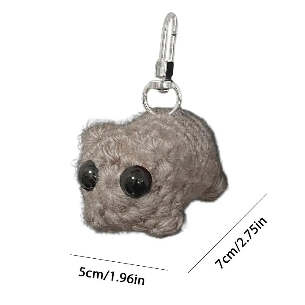 Meme Sad Hamster Plush Toy Sad Hamster Key Chain Keychains Ring For Accessories Bag Funny Pendant Keyring Jewelry Fans Gifts