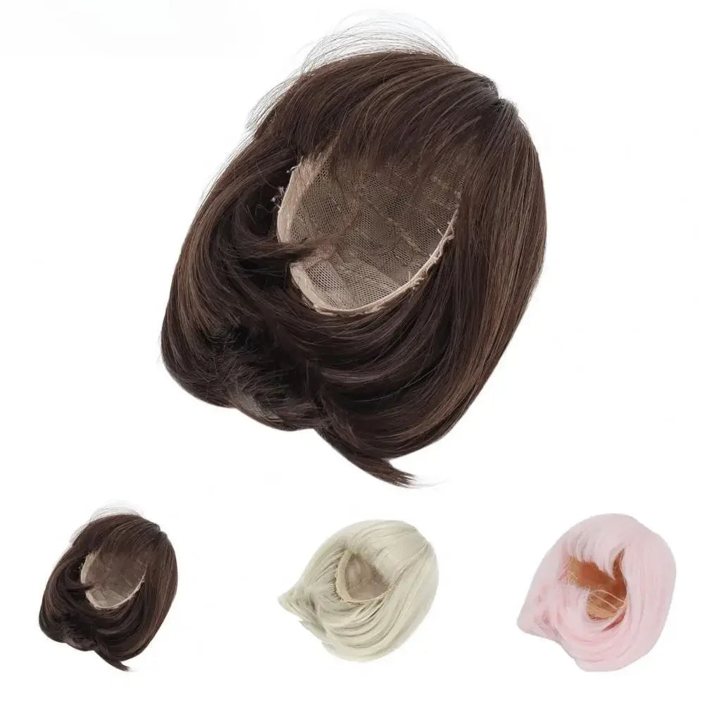 Doll Wig High Temperature Fibre Durable BJD Hair for Playing of upset duck for labubu doll Decoration