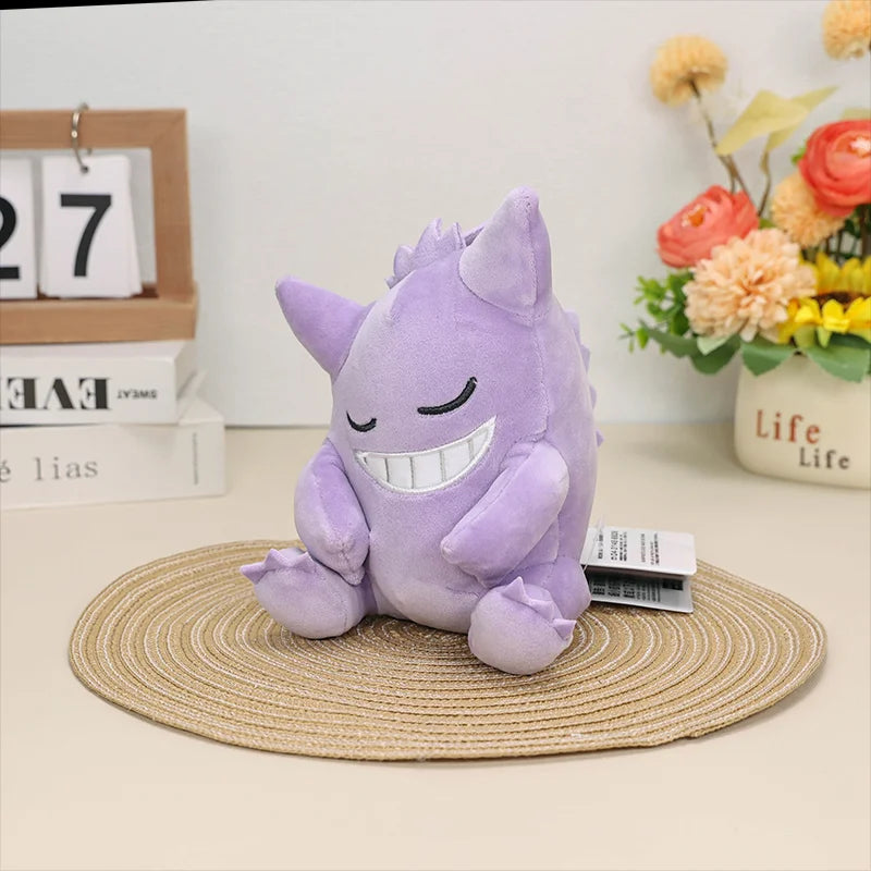 Gengar Pokemon Plush Doll Soft Anime Stuffed Toy Hot Doll Gift for Kid Birthday Xmas Collection