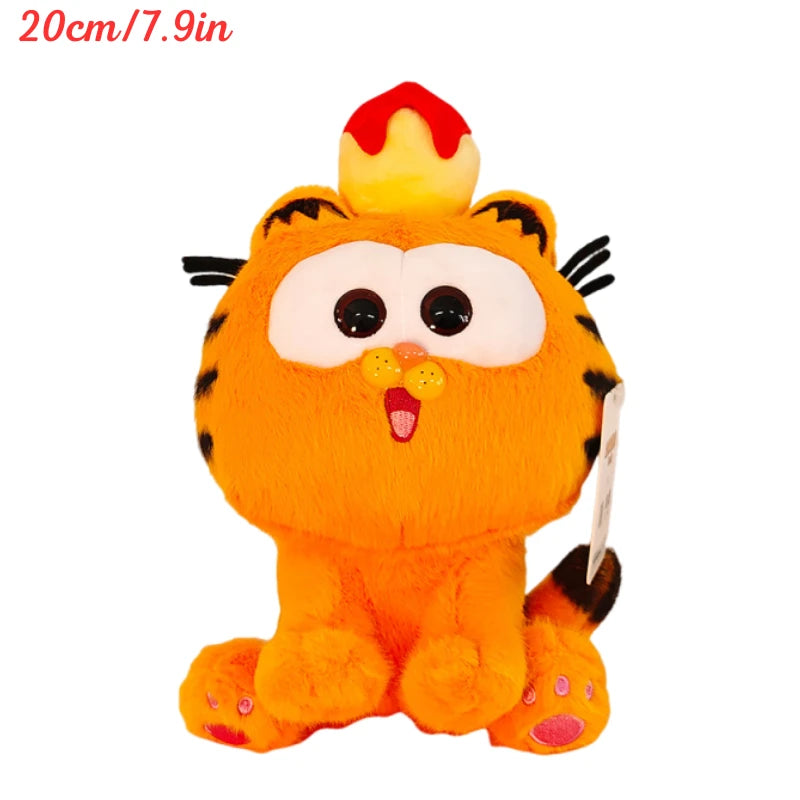 Original Garfield Cat Anime Plush Toys Cute Garfield Family Odie Stuffed Anime Plushies Kawaii Cartoon Peluche Dolls Gifts Kids