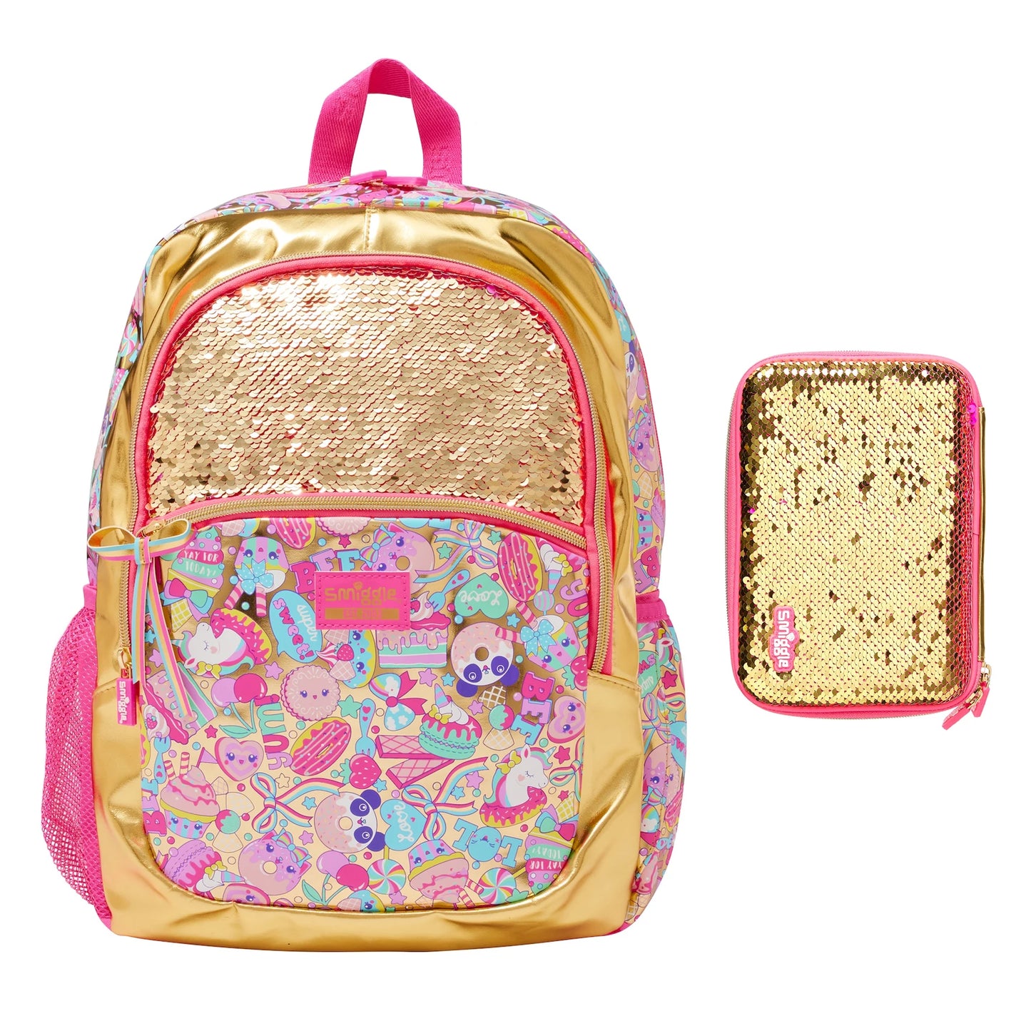 2024 New Genuine Australia Smiggle Children Student School Bag 20th Anniversary  Pen Case Lunch Bag In Stock Girl Birthday Gifts