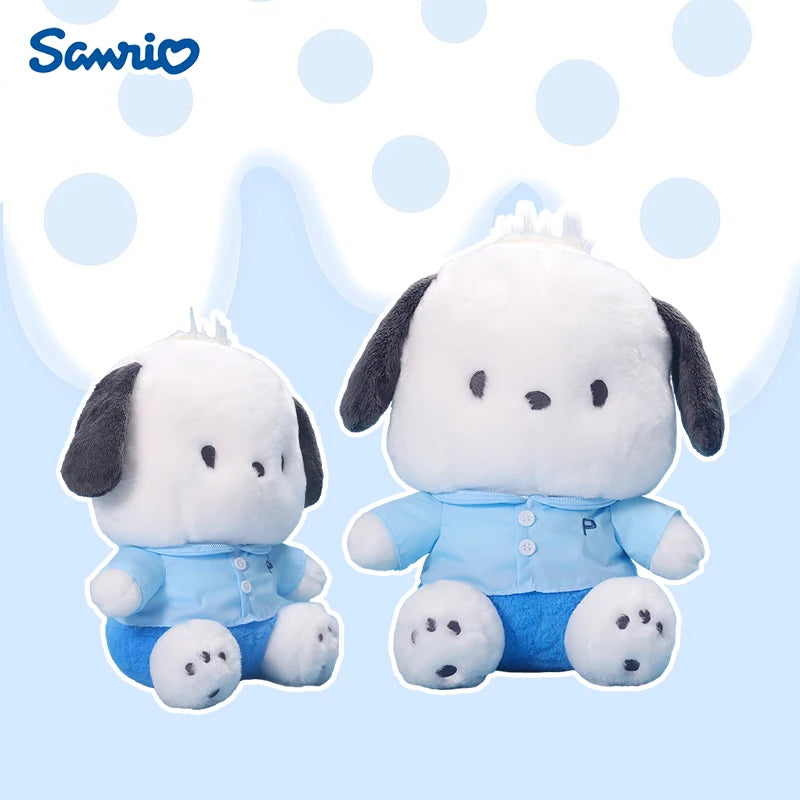 Sanrio Kawaii Pochacco Plush Toy Cartoon & Cute Sleeping Companion Comfortable And Soft Birthday Gift Girl