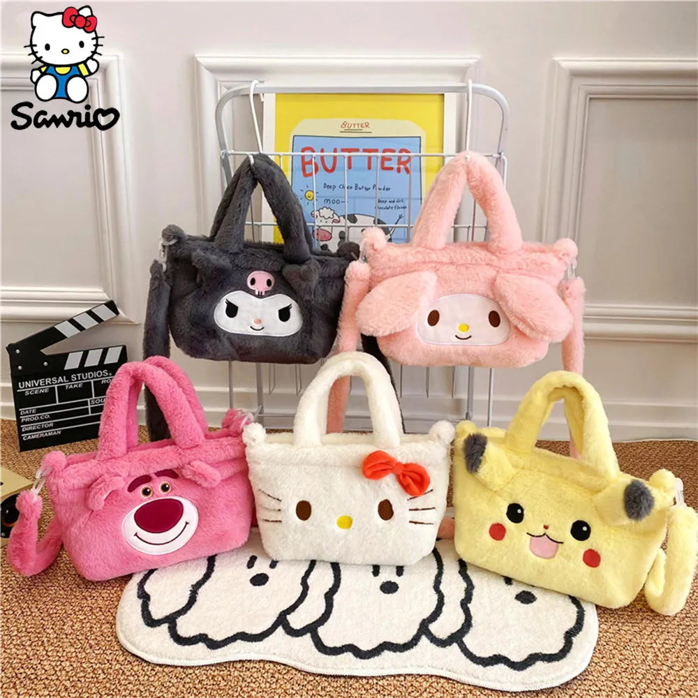 Kawaii Shoulder Bag: My Melody & Kuromi