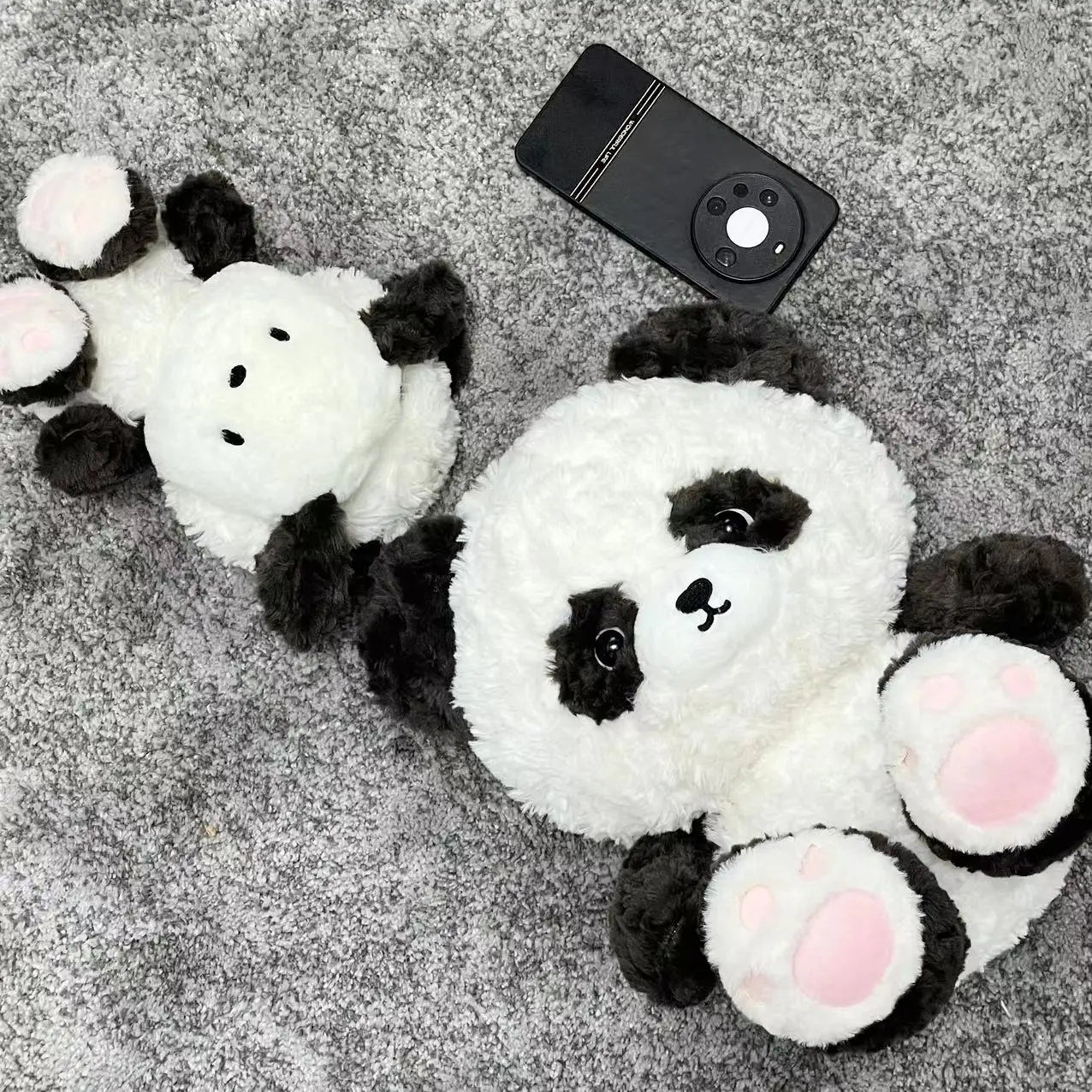 Lovely Black and White Pochacco Turn Into Panda Plush Toy Cute Stuffed Anime Cuddly Cartoon Doll Birthday Gifts Girl Child