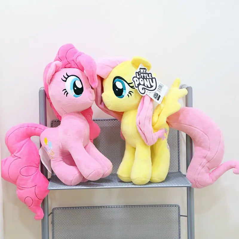 MINISO My Little Pony Plush Toy Anime Twilight Sparkle Fluttershy Pinkie Pie My Little Pony Stuffed Doll Kawaii Toy Kid Gift