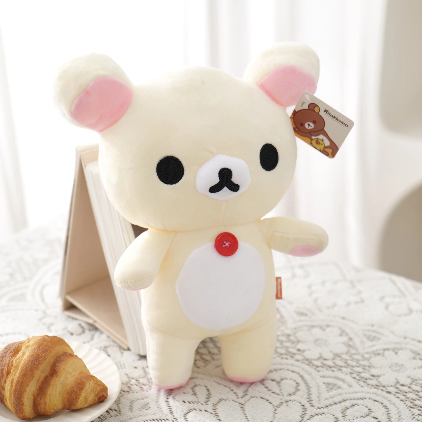 Kawaii Strawberry Rilakkuma Plush Kuma Rilakkuma Plushies Teddy Bear Rilakkuma Stuffed Doll Rilakkuma Toys Xmas Gift For Kids