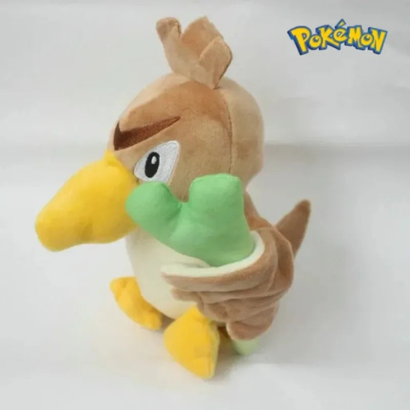 Pokémon Farfetch'd Plush Toy Cartoon Anime Onion Duck Figure Doll Pokémon Figurine Doll Girls Birthday Gift Duck Plush Toy