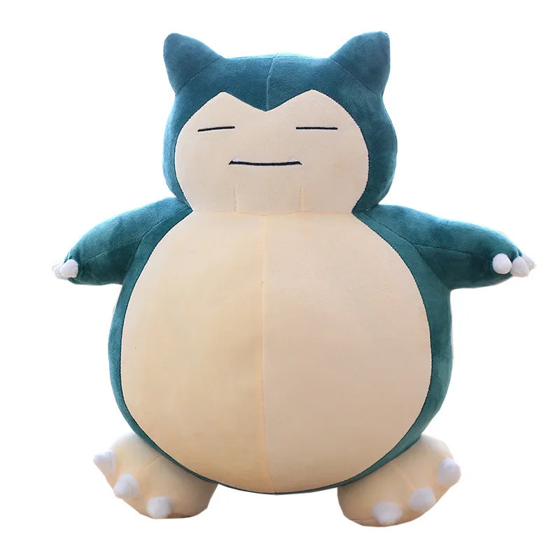 Big Size Cartoon Anime Snorlax Plush Doll Pokemon Plush Toy Cute Bear Soft Pillow Children's Birthday Gift