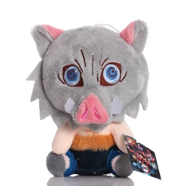 Demon Slayer Plush Stuffed Toys Tsugikuni Yoriichi Tsugikuni Michikatsu Akaza Anime Cartoon Figure Doll Children's Birthday Gift