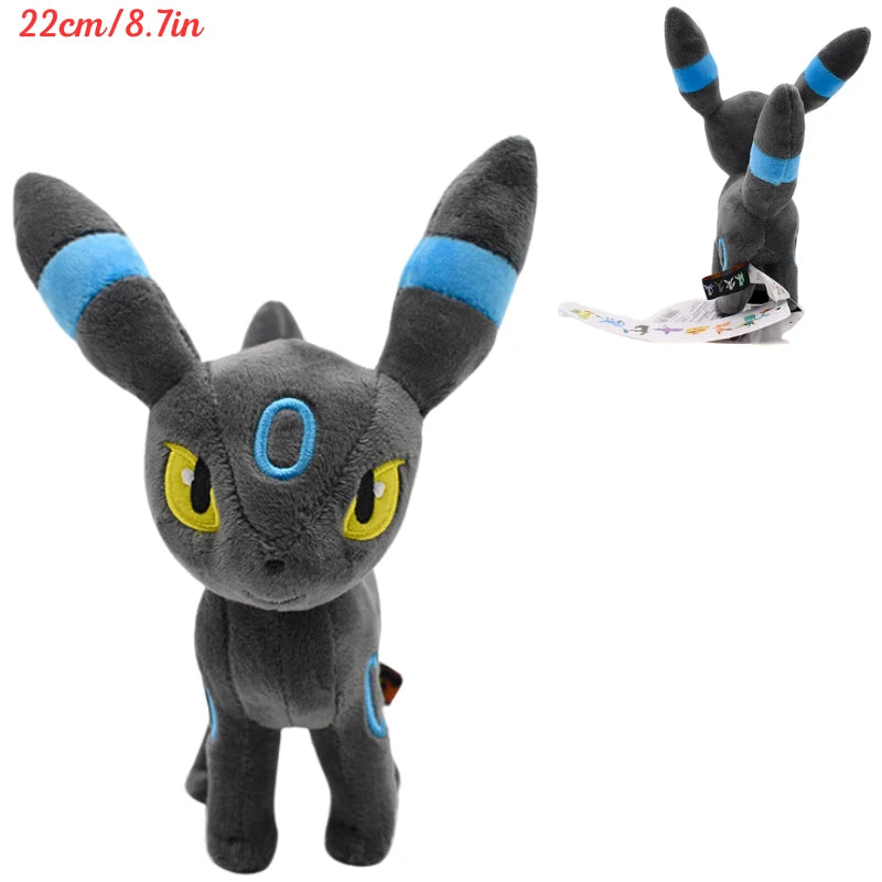 Pokemon Vaporeon Leafeon Eevee Espeon Umbreon Soft Plush Toys Anime Glaceon Jolteon Flareon Stuffed Animals Peluche Dolls Gifts