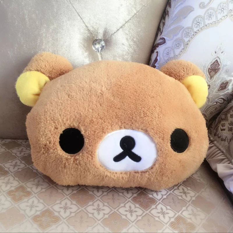 Rilakkuma Plush Pillow Toy Kiiroitori Chick Couple Teddy Bear Stuffed Doll Hand Warmer In Winter Gift