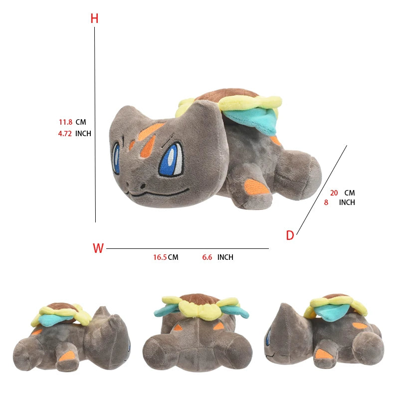 Ivysaur Pokemon Weighted Stuffed Plush Doll Soft Animal Hot Toys Great Halloween Gift