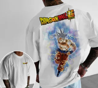 Hot Cartoon Majin Buu Men'S T-Shirt Short-Sleeved Dragon Ball Z Goku Anime 3D Printing Short-Sleeved Boys Street Loose Unisex