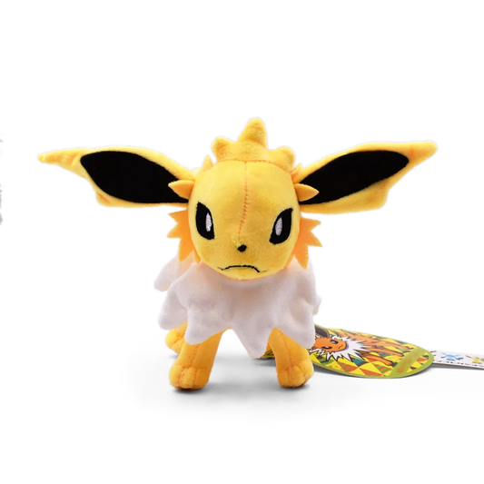 Jolteon Peluche Pokemon Plush Toys Cartoon Cute Dolls Kawaii Stuffed Dolls Birthday Christmas Gift For Kids Friends Collection