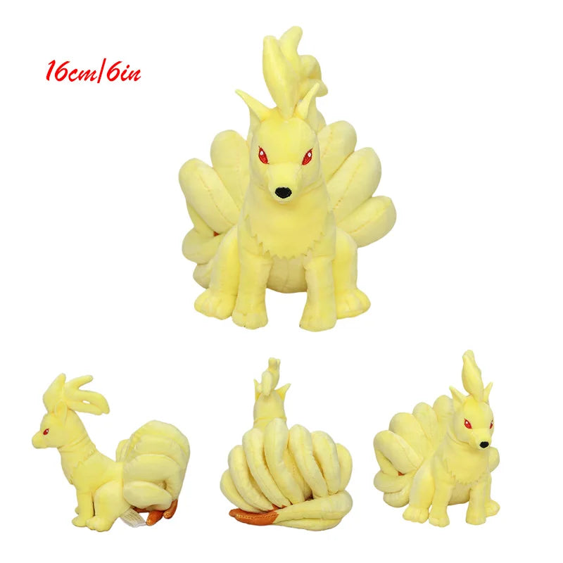 Pokemon Shiny Cubone Caterpie Butterfree Plush Toys Eevee Mew Umbreon Sthffed Espeon Vaporeon Ninetales Peluche Dolls Gifts Kids