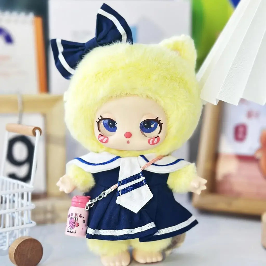 Mini Doll'S Clothes Outfit Decoration For Liila Lucky Cat Idol beautiful dress Little Clothes