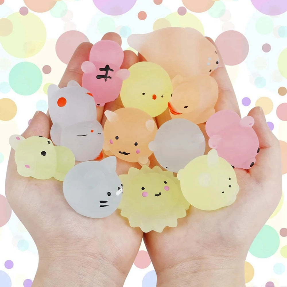 12/36PCS for Kids Kawaii Animals Squishies