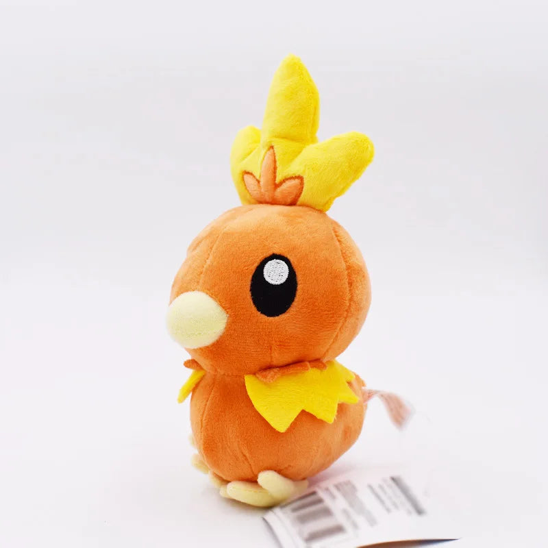 POKEMON 20cm Fire Child Chicken Turkey Flame Chicken Firebird Doll Plush Toy Pocket Monster Plush Toy Children's Plush Toy Festi