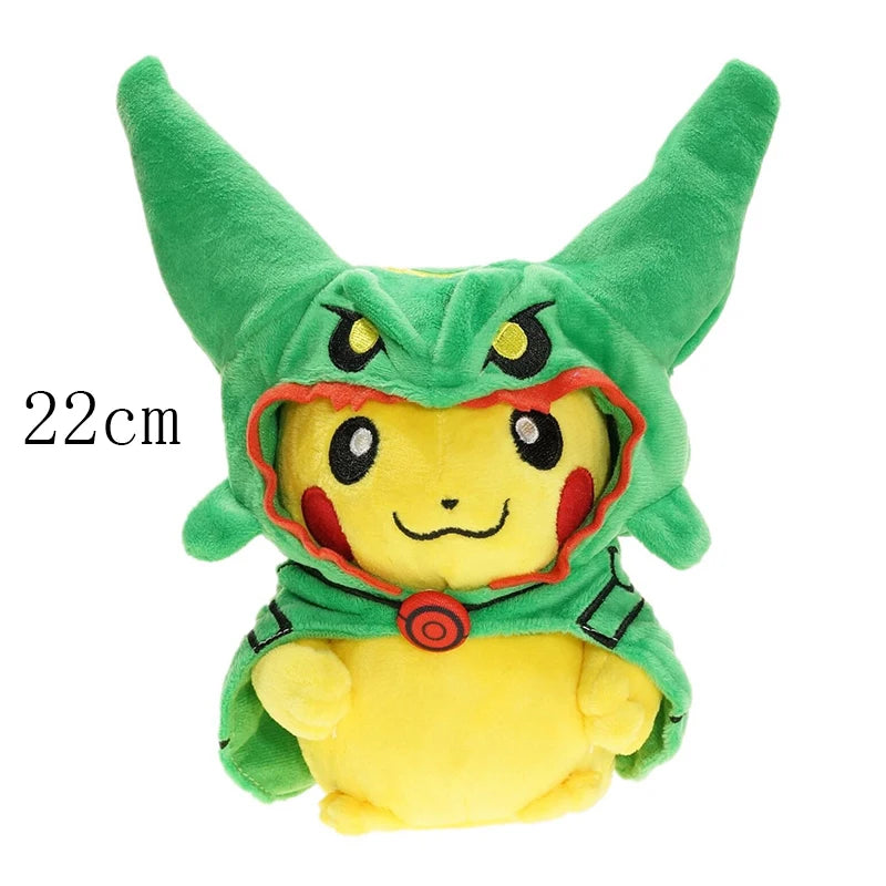 Pokemon Pikachu Plush Toy Servine Sprigatito Meowscarada Turtwig Torterra Chikorita  Flygon Rayquaza Stuffed Doll Toy Hobby Gift