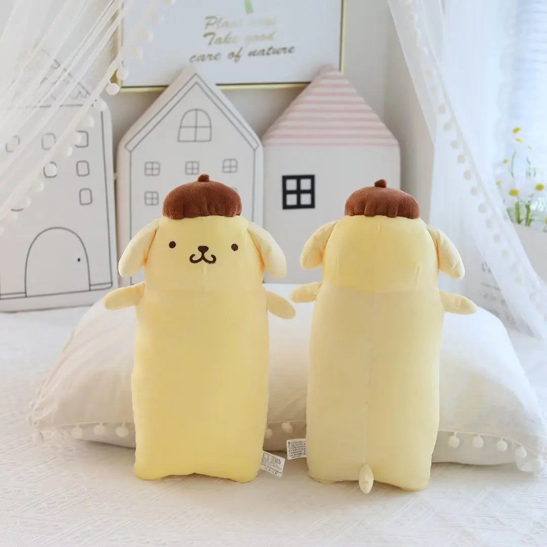 Sanrio 65cm Pom Purin Stuffed Plush Toys Dolls Soft Cushion Pillow Cartoon Kawaii Pom Purin Plush Doll Toys Room Decoration Kids