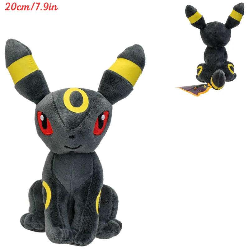 Pokemon Vaporeon Leafeon Eevee Espeon Umbreon Soft Plush Toys Anime Glaceon Jolteon Flareon Stuffed Animals Peluche Dolls Gifts