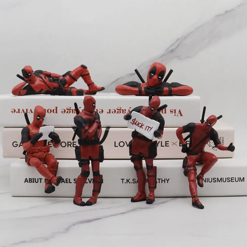 Deadpool & Wolverine Figure Deadpool 3 Figure Cool Cute Movie Figure Toy Doll Model Plush Decoration For Kid Birthday Gifts