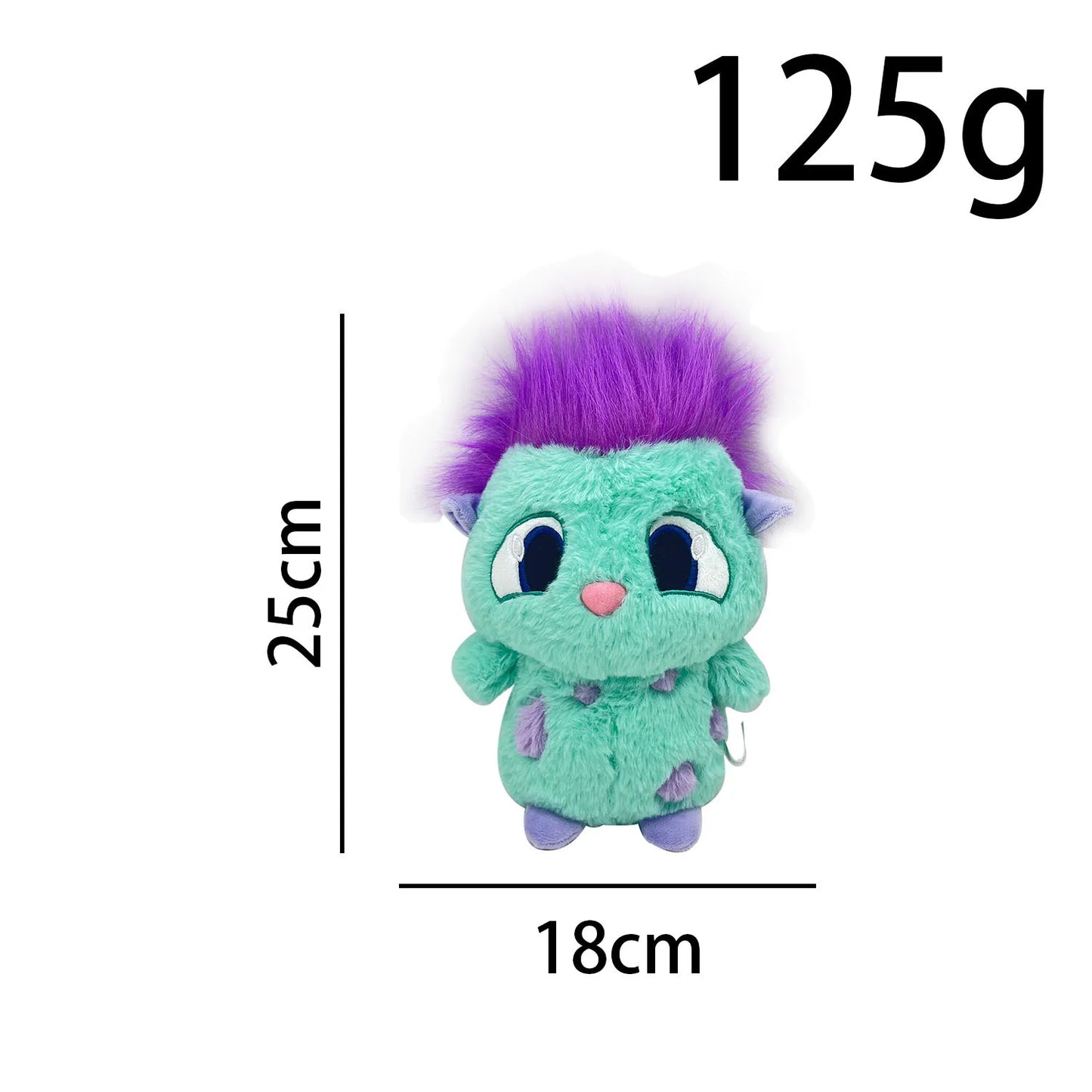 25cm Bibble Plush Toys Cute Soft Stuffed Anime Home Room Decor Dolls For Kid Birthday Gift