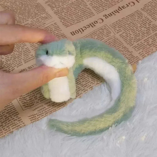 New Year's Little Snake Plush Toy Doll  Playful Children's Girl Cute Ornament Doll Mascot