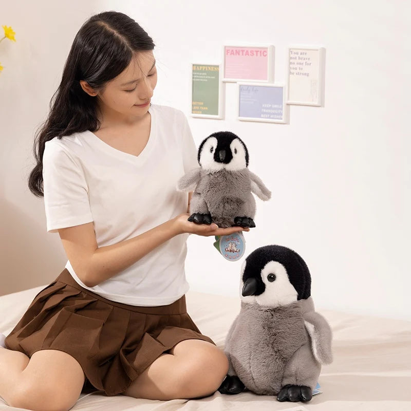 20/30cm New Plush Toys Birthday Gift Huggable Pillow Baby Appease Doll Cute Soft Crea Penguintive Funny