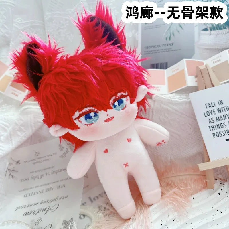 20cm IDol Doll Plush Cotton Star Dolls Kawaii Stuffed Baby Plushies No Attributes Dolls Toys Fans Collection Children Gifts