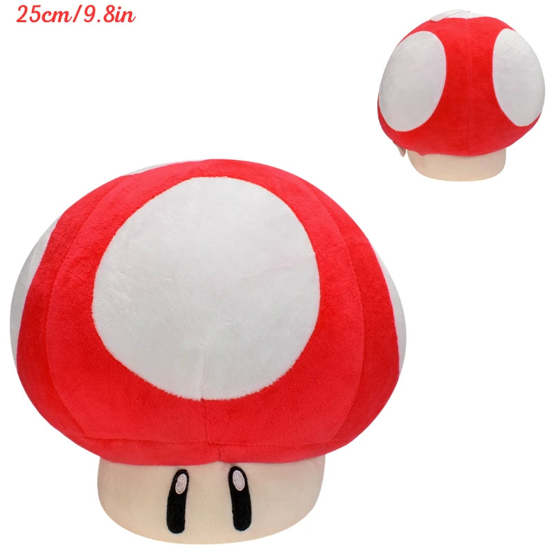 Kawaii Mario Koopa Troopa Yoshi Goombella Plush Toys Cute Anime Koops Princess Peach Mushroom Donkey Kong Stuffed Peluche Dolls