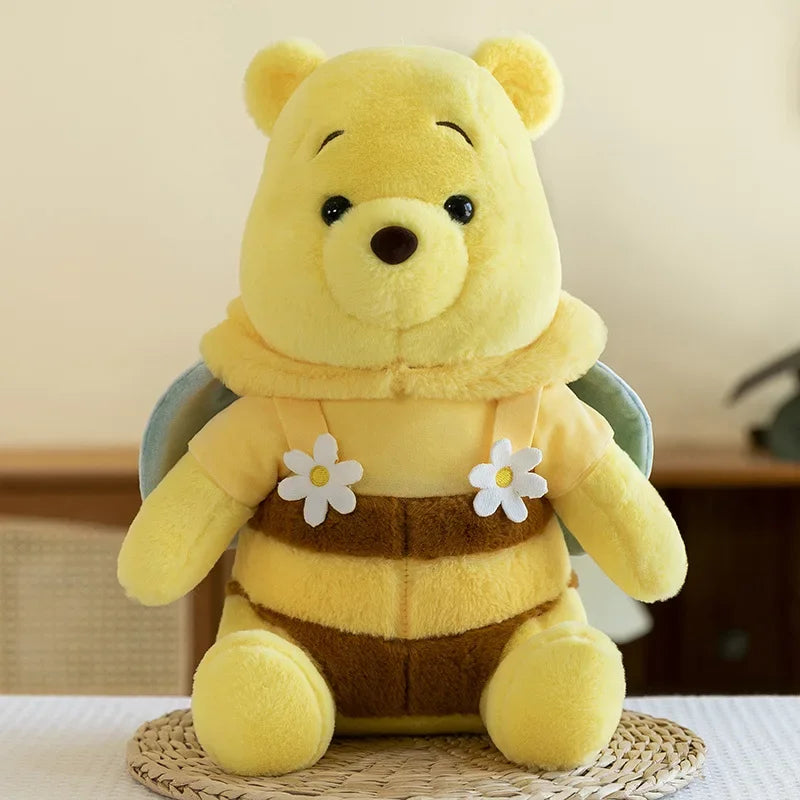 Bee Pooh Disney Plush Toys Stuffed Animals Cute Dolls Birthday Gift Thanksgiving Gift Party Favor Companion Doll