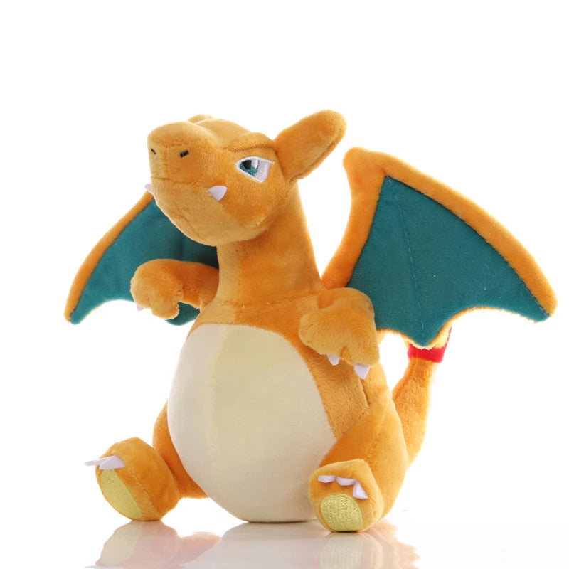 20cm Anime Pikachu Charmeleon Blastoise Ivysaur Doll Pokémon Wartortle Plush Toy Cartoon Venusaur Cyndaquil Charizard Plushie