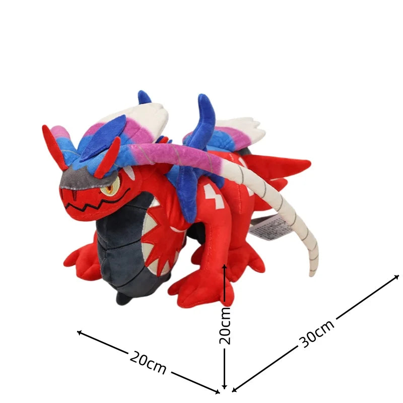 Pokemon Scarlet&Violet Plush Motor Shape Koraidon Miraidon Stuffed Cool Toys Hobbies Collections Anime Peluche Kid's Xmas Gift