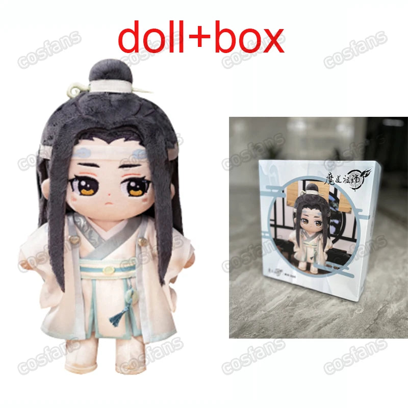 Anime Tian Guan Ci Fu Official Original Xie Lian Hua Cheng Plush Doll 20cm Standing posture Dolls MDZS Gifts Halloween Holiday