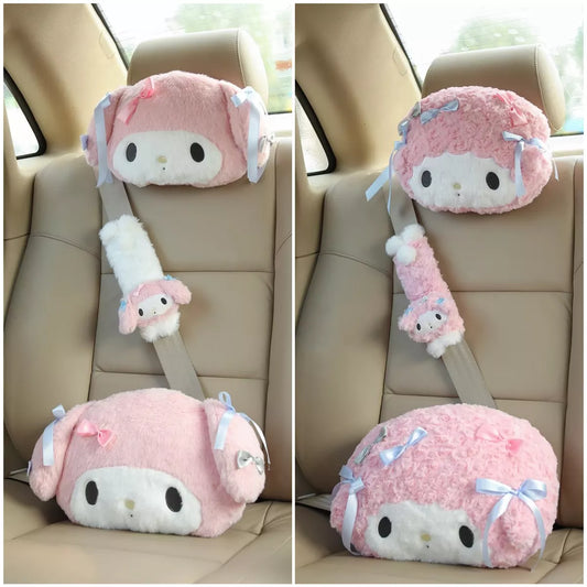 Sanrio My Melody Car Seat Accessories Set - Plushy Mart