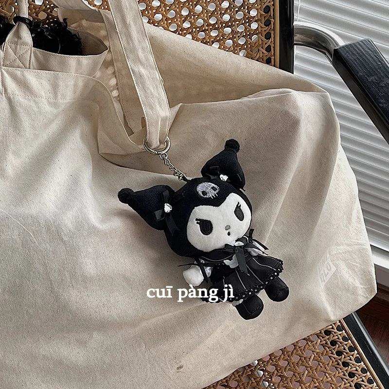 Sanrio Cartoon Kuromi Cute Plushie Pendant - Plushy Mart