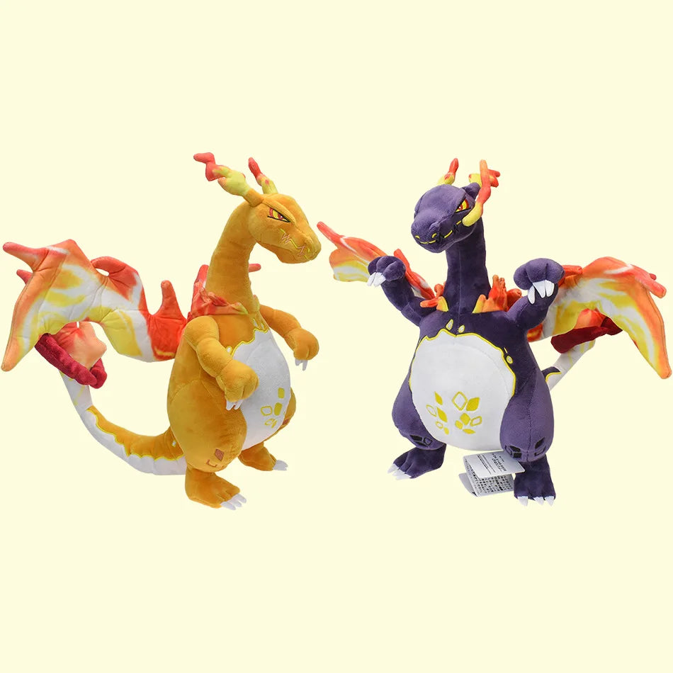 New 38cm Dynamax Charizard Plush Toys Pokemon XY Fire Dragon Anime Pocket Monster Stuffed Toy Children Birthday Gift