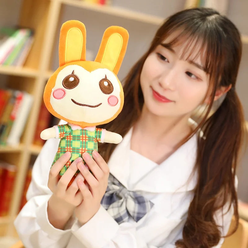 25cm/40cm Colorful Animal Crossing Plush Stuffed Dolls Tom Nook Porter Bunnie Marina Flora Chrissy Tasha Plushies Kids Gift Toy