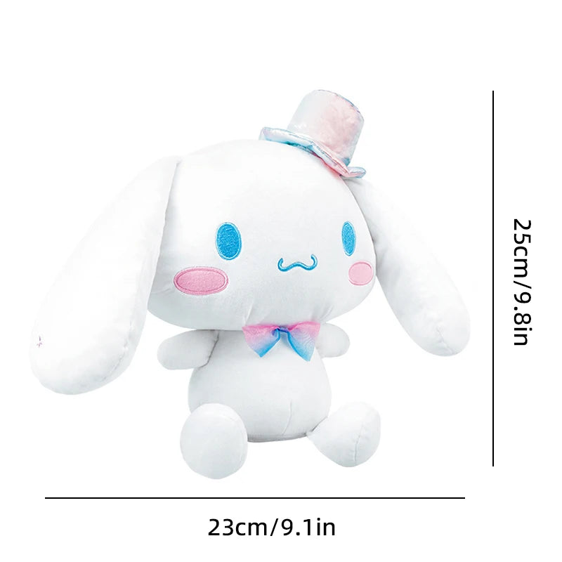 Sanrio Kawaii Colorful Cinnamoroll Cartoon Cute Stuffed Toys Plushier Soft Pillow Birthday Gift Plush Dolls Gift For Girlfriend