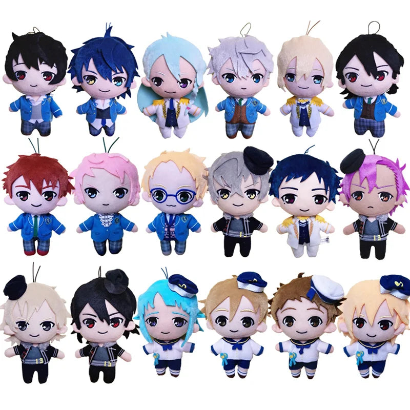 24 Style 10-15cm Ensemble Stars Doll Sakuma Ritsu Sena Izumi Mika Kagehira Stuffed Dolls Kawaii Sakuma Plush Toy Gift for Kid