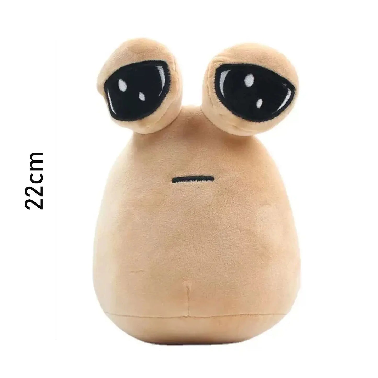 3-12 years new POU alien plush toys, cute and funny big eyes doll pillow, event holiday gifts, birthday gifts