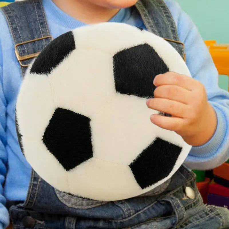 The Football Plush Toy Can Accompany Children To Play, Soft Comfortable, Decorative The Car Or Bedroom To Add Vitality Gifts