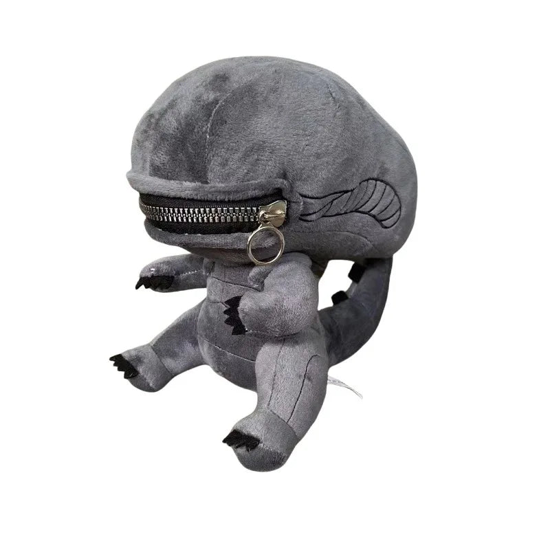 25cm Alien Xenomorph Plush Toy Cartoon Plush Dolls Soft Stuffed Plush Toys for Boys Girls Fans Birthday Christmas Gifts