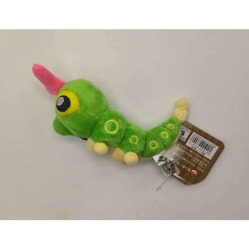 Anime Pokémon Cute Green Caterpillar Plush Doll Toys Pokemon Caterpie Plush Doll Toy Cartoon Bwa Dolls Girls Funny Gifts