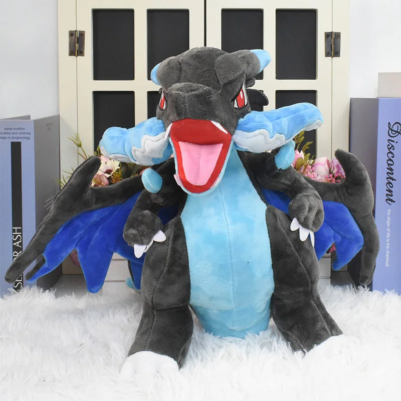 Pokemon Charizard X Y Soft Plush Toys Anime Rayquaza Fuse Gigantamax Charizard Cool Stuffed Animals Peluche Dolls Birthdays Gift