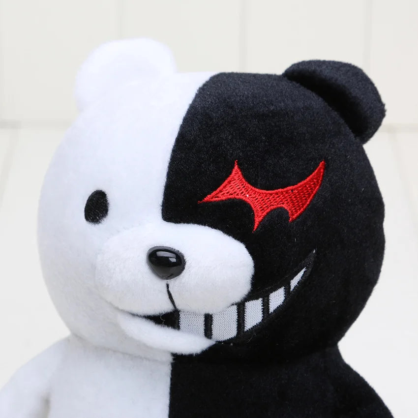 25/40cm Anime Dangan Ronpa Super Danganronpa 2 Monokuma Black&White Bear Plush Toy Bear Soft Stuffed Animal Dolls Toys