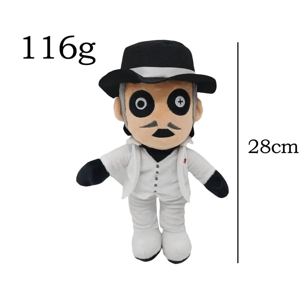 2023 NEW 25cm Cardinal Copia Plush Doll Ghost Singer Struffed Toy Birthday Gift Toys Wholesale Anime Peripherals